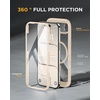 image:imageMiracase for iPhone 18 Pro Max Case with Builtin Screen Protector Full Camera Protector  Magnetic with MagSafe  360 Full Body Military DropProof 18 ProMax Bumper BurgundyMagnetic Gold