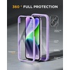image:imageMiracase for iPhone 18 Pro Max Case with Builtin Screen Protector Full Camera Protector  Magnetic with MagSafe  360 Full Body Military DropProof 18 ProMax Bumper BurgundyPurple