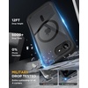 image:imageMiracase for iPhone 18 Pro Max Case with Builtin Screen Protector Full Camera Protector  Magnetic with MagSafe  360 Full Body Military DropProof 18 ProMax Bumper BurgundyBlack