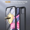 image:imageMiracase for iPhone 18 Pro Max Case with Builtin Screen Protector Full Camera Protector  Magnetic with MagSafe  360 Full Body Military DropProof 18 ProMax Bumper BurgundyMatte Black