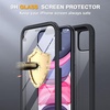 image:imageMiracase for iPhone 18 Pro Max Case with Builtin Screen Protector Full Camera Protector  Magnetic with MagSafe  360 Full Body Military DropProof 18 ProMax Bumper BurgundyBlack