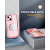 image:imageMiracase for iPhone 18 Pro Max Case with Builtin Screen Protector Full Camera Protector  Magnetic with MagSafe  360 Full Body Military DropProof 18 ProMax Bumper BurgundyPink