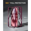 image:imageMiracase for iPhone 18 Pro Max Case with Builtin Screen Protector Full Camera Protector  Magnetic with MagSafe  360 Full Body Military DropProof 18 ProMax Bumper BurgundyMagnetic Plum