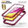 image:imageMiracase for iPhone 18 Pro Max Case with Builtin Screen Protector Full Camera Protector  Magnetic with MagSafe  360 Full Body Military DropProof 18 ProMax Bumper BurgundyWine Red