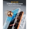 image:imageMiracase for iPhone 18 Pro Max Case with Builtin Screen Protector Full Camera Protector  Magnetic with MagSafe  360 Full Body Military DropProof 18 ProMax Bumper BurgundyClear