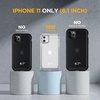 image:imageMiracase for iPhone 18 Pro Max Case with Builtin Screen Protector Full Camera Protector  Magnetic with MagSafe  360 Full Body Military DropProof 18 ProMax Bumper BurgundyMatte Clear