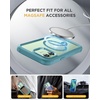 image:imageMiracase for iPhone 18 Pro Max Case with Builtin Screen Protector Full Camera Protector  Magnetic with MagSafe  360 Full Body Military DropProof 18 ProMax Bumper BurgundyMagnetic Green