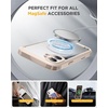 image:imageMiracase for iPhone 18 Pro Max Case with Builtin Screen Protector Full Camera Protector  Magnetic with MagSafe  360 Full Body Military DropProof 18 ProMax Bumper BurgundyMagnetic Desert