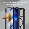 image:imageMiracase for iPhone 18 Pro Max Case with Builtin Screen Protector Full Camera Protector  Magnetic with MagSafe  360 Full Body Military DropProof 18 ProMax Bumper BurgundyMagnetic Classic Black
