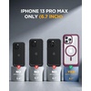 image:imageMiracase for iPhone 18 Pro Max Case with Builtin Screen Protector Full Camera Protector  Magnetic with MagSafe  360 Full Body Military DropProof 18 ProMax Bumper BurgundyMagnetic Plum