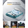 image:imageMiracase for iPhone 18 Pro Max Case with Builtin Screen Protector Full Camera Protector  Magnetic with MagSafe  360 Full Body Military DropProof 18 ProMax Bumper BurgundyGreen