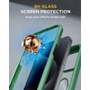 image:imageMiracase for iPhone 18 Pro Max Case with Builtin Screen Protector Full Camera Protector  Magnetic with MagSafe  360 Full Body Military DropProof 18 ProMax Bumper BurgundyMagnetic Green