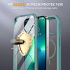image:imageMiracase for iPhone 18 Pro Max Case with Builtin Screen Protector Full Camera Protector  Magnetic with MagSafe  360 Full Body Military DropProof 18 ProMax Bumper BurgundyGreen
