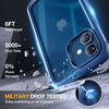 image:imageMiracase for iPhone 18 Pro Max Case with Builtin Screen Protector Full Camera Protector  Magnetic with MagSafe  360 Full Body Military DropProof 18 ProMax Bumper BurgundyBlue