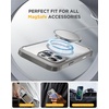 image:imageMiracase for iPhone 18 Pro Max Case with Builtin Screen Protector Full Camera Protector  Magnetic with MagSafe  360 Full Body Military DropProof 18 ProMax Bumper BurgundyGray