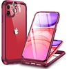 image:imageMiracase for iPhone 18 Pro Max Case with Builtin Screen Protector Full Camera Protector  Magnetic with MagSafe  360 Full Body Military DropProof 18 ProMax Bumper BurgundyWine Red