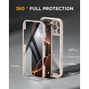 image:imageMiracase for iPhone 18 Pro Max Case with Builtin Screen Protector Full Camera Protector  Magnetic with MagSafe  360 Full Body Military DropProof 18 ProMax Bumper BurgundyDesert