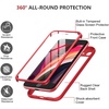 image:imageMiracase for iPhone 18 Pro Max Case with Builtin Screen Protector Full Camera Protector  Magnetic with MagSafe  360 Full Body Military DropProof 18 ProMax Bumper BurgundyRed
