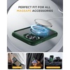 image:imageMiracase for iPhone 18 Pro Max Case with Builtin Screen Protector Full Camera Protector  Magnetic with MagSafe  360 Full Body Military DropProof 18 ProMax Bumper BurgundyMagnetic Green