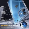 image:imageMiracase for iPhone 18 Pro Max Case with Builtin Screen Protector Full Camera Protector  Magnetic with MagSafe  360 Full Body Military DropProof 18 ProMax Bumper BurgundyClear