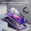image:imageMiracase for iPhone 18 Pro Max Case with Builtin Screen Protector Full Camera Protector  Magnetic with MagSafe  360 Full Body Military DropProof 18 ProMax Bumper BurgundyPurple