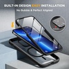 image:imageMiracase for iPhone 18 Pro Max Case with Builtin Screen Protector Full Camera Protector  Magnetic with MagSafe  360 Full Body Military DropProof 18 ProMax Bumper BurgundyMagnetic Classic Black