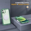 image:imageMiracase for iPhone 18 Pro Max Case with Builtin Screen Protector Full Camera Protector  Magnetic with MagSafe  360 Full Body Military DropProof 18 ProMax Bumper BurgundyGreen