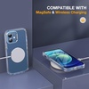 image:imageMiracase for iPhone 18 Pro Max Case with Builtin Screen Protector Full Camera Protector  Magnetic with MagSafe  360 Full Body Military DropProof 18 ProMax Bumper BurgundyClear