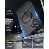 image:imageMiracase for iPhone 18 Pro Max Case with Builtin Screen Protector Full Camera Protector  Magnetic with MagSafe  360 Full Body Military DropProof 18 ProMax Bumper BurgundyMagnetic Classic Black