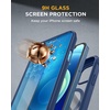 image:imageMiracase for iPhone 18 Pro Max Case with Builtin Screen Protector Full Camera Protector  Magnetic with MagSafe  360 Full Body Military DropProof 18 ProMax Bumper BurgundyMagnetic Blue