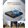 image:imageMiracase for iPhone 18 Pro Max Case with Builtin Screen Protector Full Camera Protector  Magnetic with MagSafe  360 Full Body Military DropProof 18 ProMax Bumper BurgundyMagnetic Classic Black