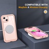 image:imageMiracase for iPhone 18 Pro Max Case with Builtin Screen Protector Full Camera Protector  Magnetic with MagSafe  360 Full Body Military DropProof 18 ProMax Bumper BurgundyMagnetic Pink