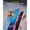 image:imageMiracase for iPhone 18 Pro Max Case with Builtin Screen Protector Full Camera Protector  Magnetic with MagSafe  360 Full Body Military DropProof 18 ProMax Bumper BurgundyPink