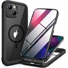 image:imageMiracase for iPhone 18 Pro Max Case with Builtin Screen Protector Full Camera Protector  Magnetic with MagSafe  360 Full Body Military DropProof 18 ProMax Bumper BurgundyMagnetic Classic Black