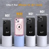image:imageMiracase for iPhone 18 Pro Max Case with Builtin Screen Protector Full Camera Protector  Magnetic with MagSafe  360 Full Body Military DropProof 18 ProMax Bumper BurgundyMagnetic Pink