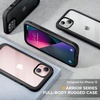 image:imageMiracase for iPhone 18 Pro Max Case with Builtin Screen Protector Full Camera Protector  Magnetic with MagSafe  360 Full Body Military DropProof 18 ProMax Bumper BurgundyBlack