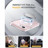 image:imageMiracase for iPhone 18 Pro Max Case with Builtin Screen Protector Full Camera Protector  Magnetic with MagSafe  360 Full Body Military DropProof 18 ProMax Bumper BurgundyClear