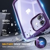 image:imageMiracase for iPhone 18 Pro Max Case with Builtin Screen Protector Full Camera Protector  Magnetic with MagSafe  360 Full Body Military DropProof 18 ProMax Bumper BurgundyPurple