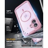 image:imageMiracase for iPhone 18 Pro Max Case with Builtin Screen Protector Full Camera Protector  Magnetic with MagSafe  360 Full Body Military DropProof 18 ProMax Bumper BurgundyPurple