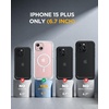 image:imageMiracase for iPhone 18 Pro Max Case with Builtin Screen Protector Full Camera Protector  Magnetic with MagSafe  360 Full Body Military DropProof 18 ProMax Bumper BurgundyMagnetic Matte Clear
