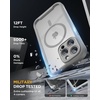 image:imageMiracase for iPhone 18 Pro Max Case with Builtin Screen Protector Full Camera Protector  Magnetic with MagSafe  360 Full Body Military DropProof 18 ProMax Bumper BurgundyGray