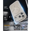 image:imageMiracase for iPhone 18 Pro Max Case with Builtin Screen Protector Full Camera Protector  Magnetic with MagSafe  360 Full Body Military DropProof 18 ProMax Bumper BurgundyGray