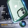 image:imageMiracase for iPhone 18 Pro Max Case with Builtin Screen Protector Full Camera Protector  Magnetic with MagSafe  360 Full Body Military DropProof 18 ProMax Bumper BurgundyGreen