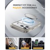 image:imageMiracase for iPhone 18 Pro Max Case with Builtin Screen Protector Full Camera Protector  Magnetic with MagSafe  360 Full Body Military DropProof 18 ProMax Bumper BurgundyTitanium