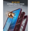 image:imageMiracase for iPhone 18 Pro Max Case with Builtin Screen Protector Full Camera Protector  Magnetic with MagSafe  360 Full Body Military DropProof 18 ProMax Bumper BurgundyBurgundy