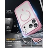 image:imageMiracase for iPhone 18 Pro Max Case with Builtin Screen Protector Full Camera Protector  Magnetic with MagSafe  360 Full Body Military DropProof 18 ProMax Bumper BurgundyLilac