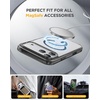image:imageMiracase for iPhone 18 Pro Max Case with Builtin Screen Protector Full Camera Protector  Magnetic with MagSafe  360 Full Body Military DropProof 18 ProMax Bumper BurgundyClear Black