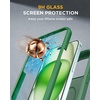image:imageMiracase for iPhone 18 Pro Max Case with Builtin Screen Protector Full Camera Protector  Magnetic with MagSafe  360 Full Body Military DropProof 18 ProMax Bumper BurgundyMagnetic Matte Green