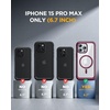 image:imageMiracase for iPhone 18 Pro Max Case with Builtin Screen Protector Full Camera Protector  Magnetic with MagSafe  360 Full Body Military DropProof 18 ProMax Bumper BurgundyWine Red