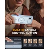 image:imageMiracase for iPhone 18 Pro Max Case with Builtin Screen Protector Full Camera Protector  Magnetic with MagSafe  360 Full Body Military DropProof 18 ProMax Bumper BurgundyMagnetic Light Blue